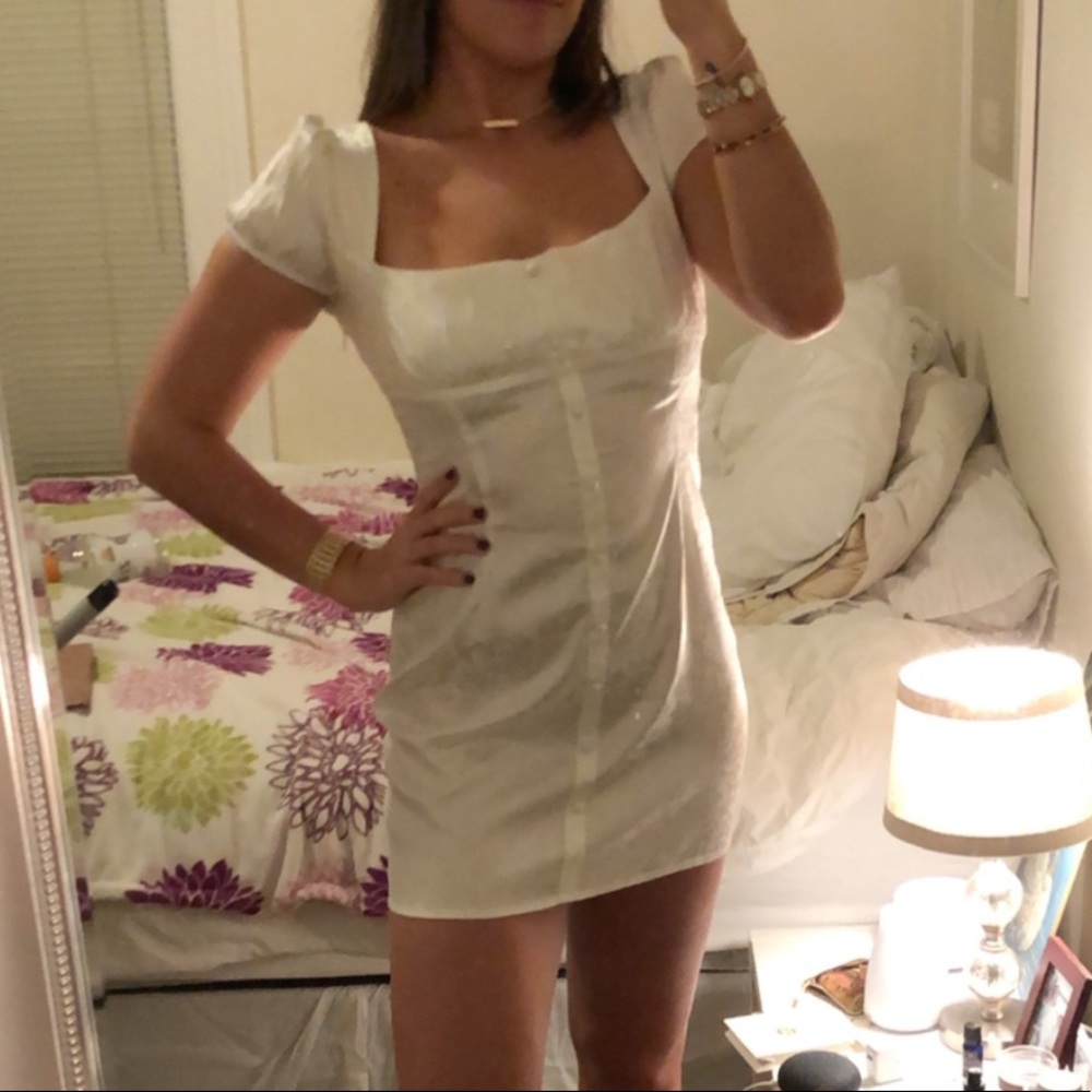 Princess Polly White Mini Dress